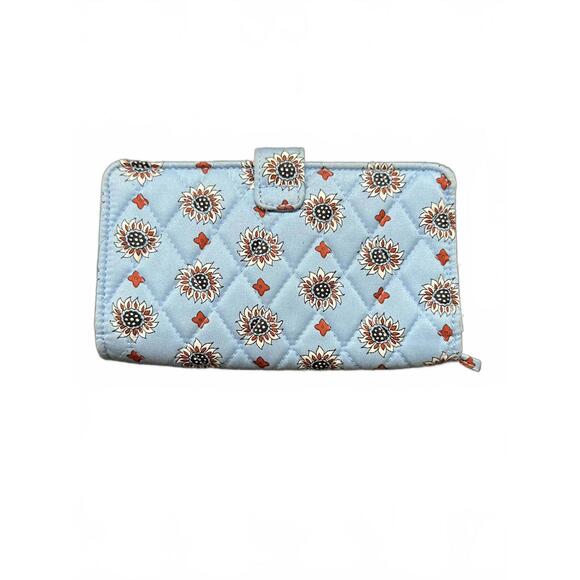 Vera Bradley Women's Bifold Fabric Wallet - Picture 5 of 7